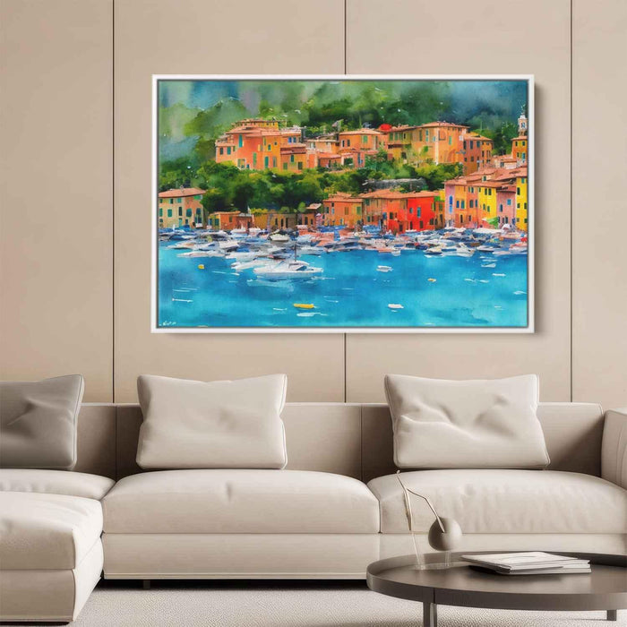 Watercolor Portofino #108 - Kanvah