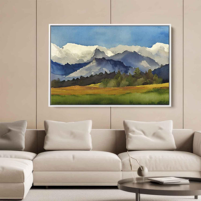 Watercolor Rocky Mountains #106 - Kanvah