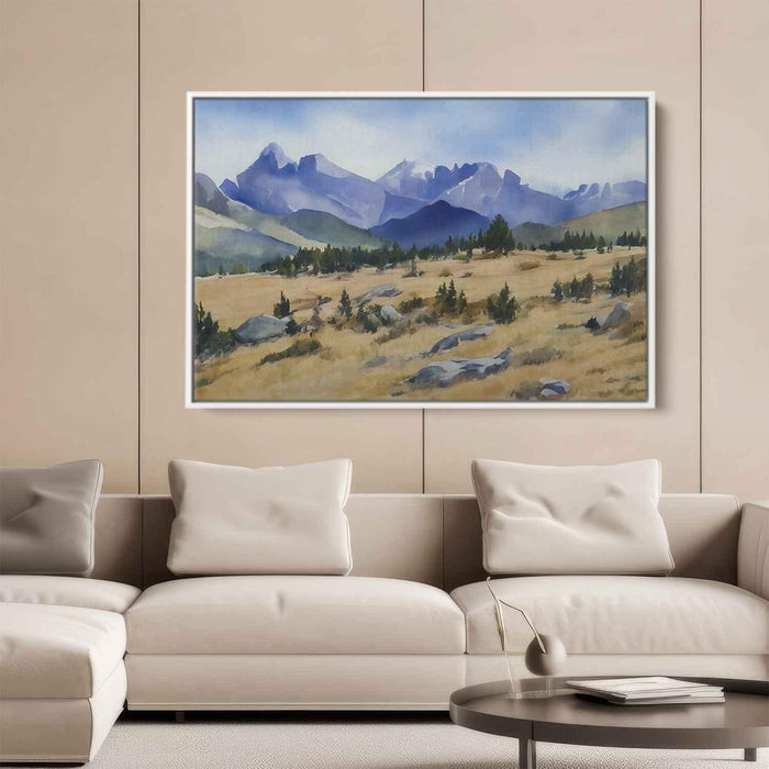 Watercolor Rocky Mountains #108 - Kanvah