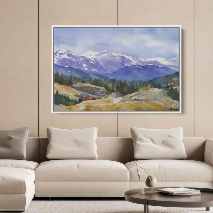 Watercolor Rocky Mountains #113 - Kanvah