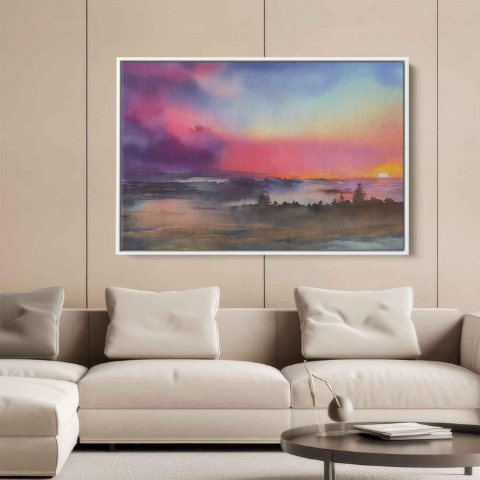Watercolor Sunset #106 - Kanvah
