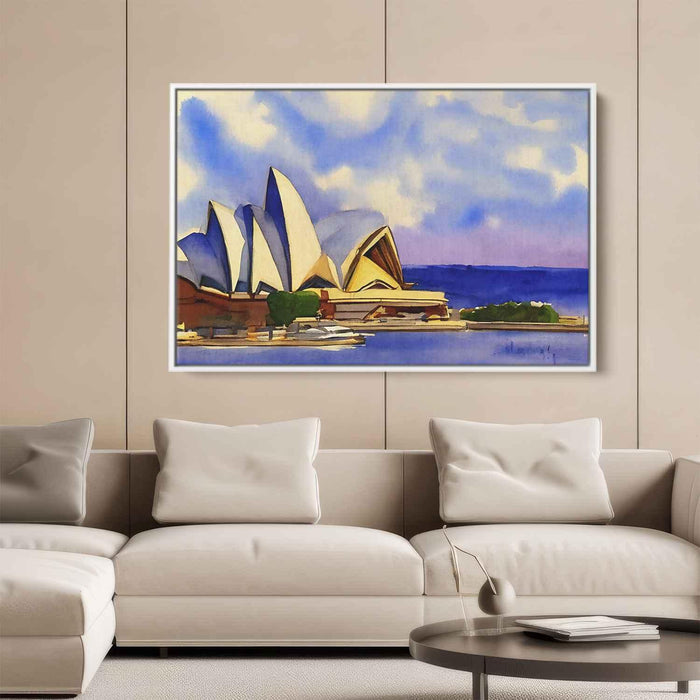 Watercolor Sydney Opera House #105 - Kanvah