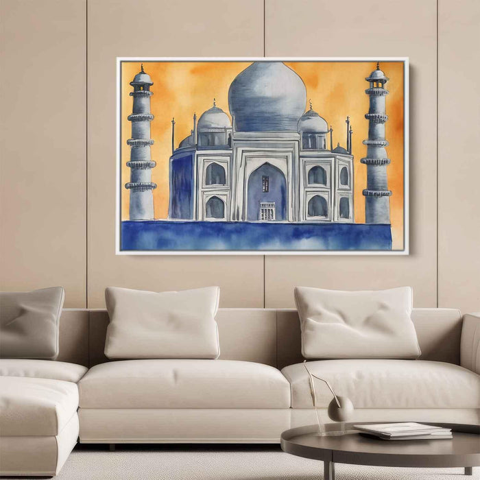 Watercolor Taj Mahal #105 - Kanvah