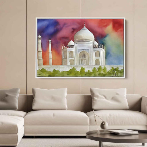 Watercolor Taj Mahal #108 - Kanvah