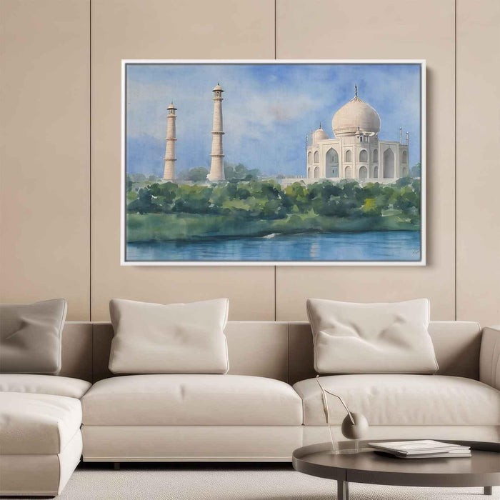 Watercolor Taj Mahal #112 - Kanvah