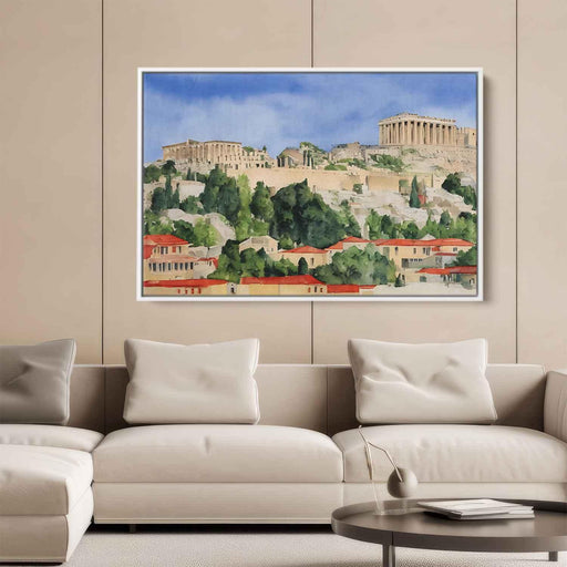 Watercolor Acropolis #110 - Kanvah