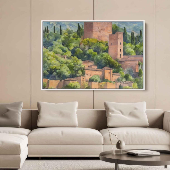 Watercolor Alhambra #108 - Kanvah