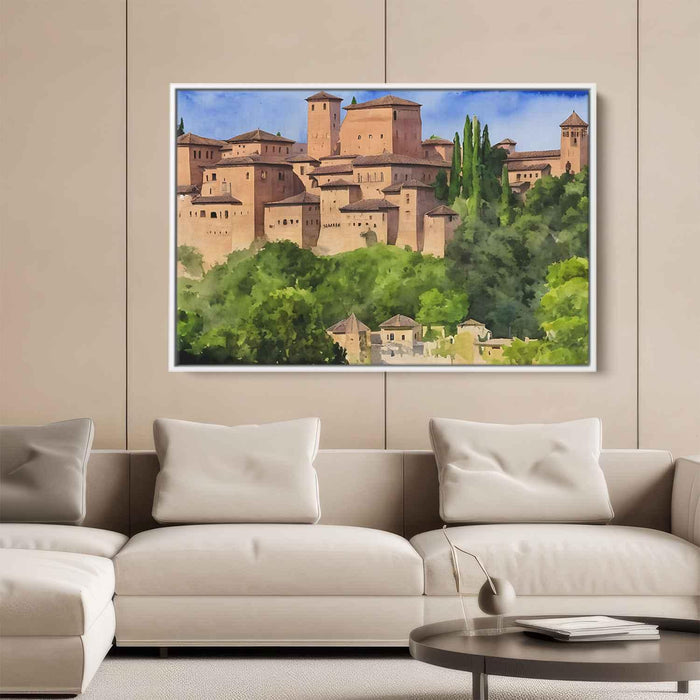 Watercolor Alhambra #110 - Kanvah