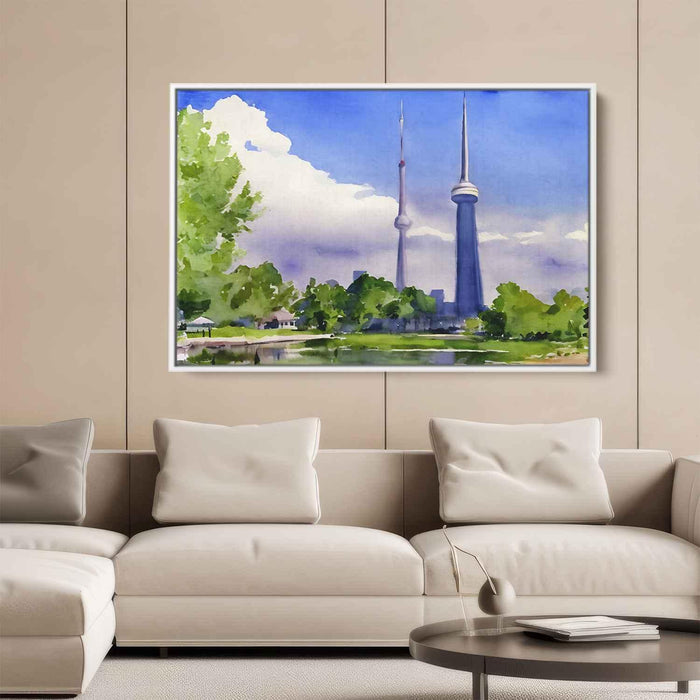 Watercolor CN Tower #108 - Kanvah