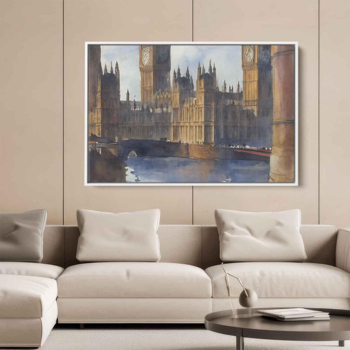 Watercolor Palace of Westminster #106 - Kanvah