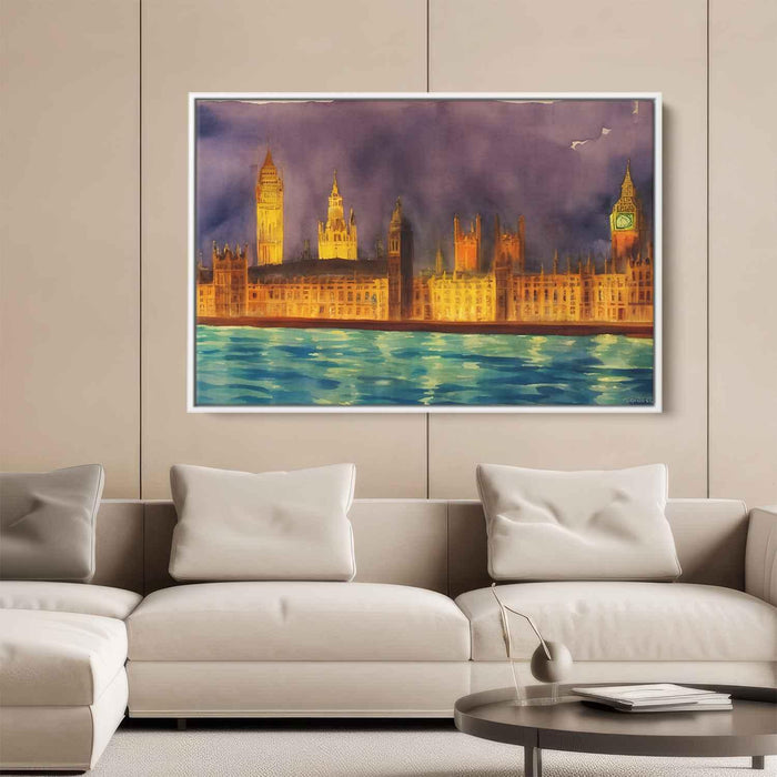 Watercolor Palace of Westminster #112 - Kanvah