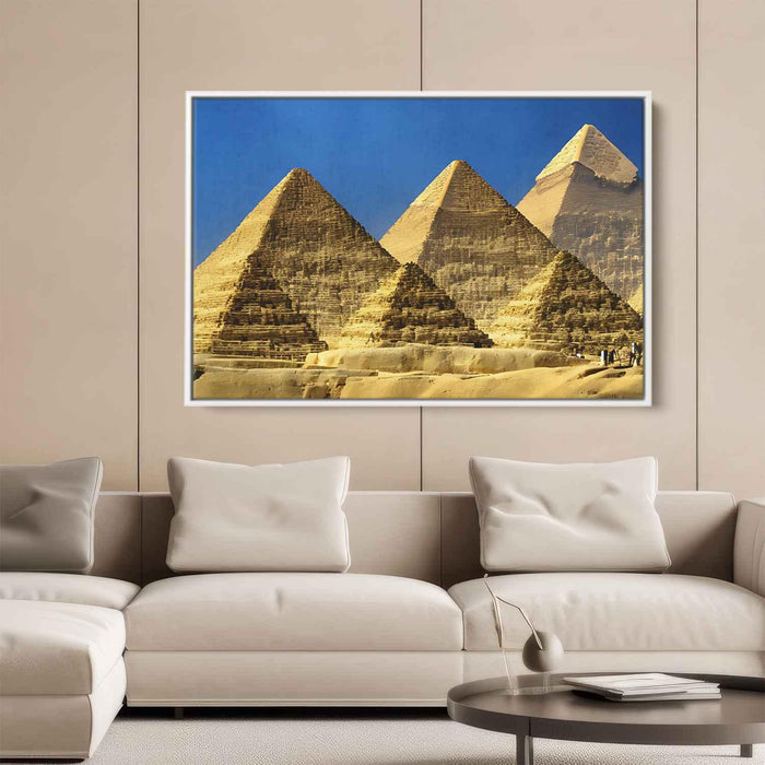 Watercolor Pyramids of Giza #106 - Kanvah