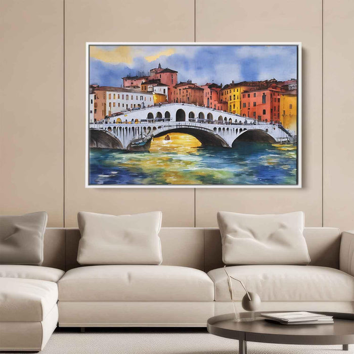 Watercolor Rialto Bridge #105 - Kanvah