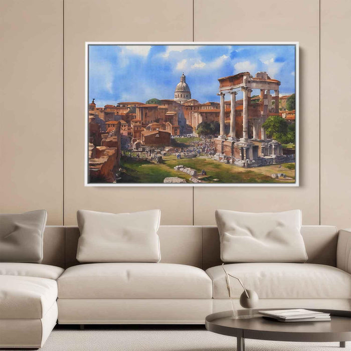 Watercolor Roman Forum #105 - Kanvah