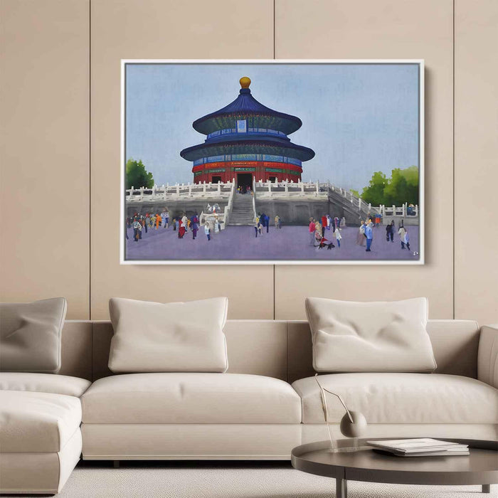 Watercolor Temple of Heaven #123 - Kanvah