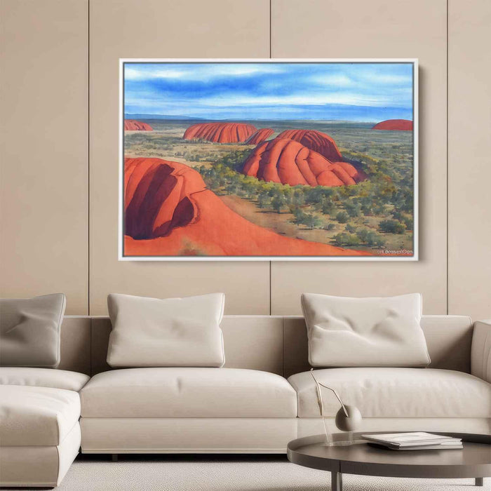 Watercolor Uluru #108 - Kanvah