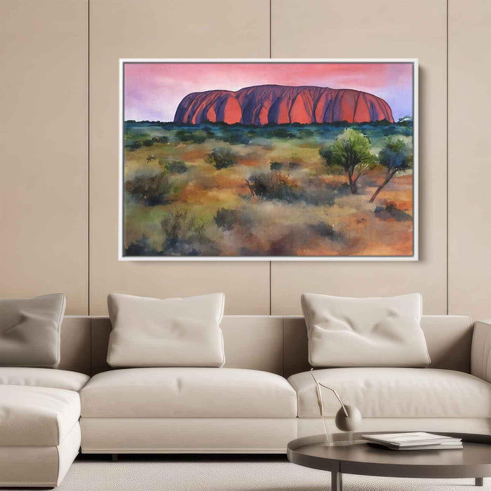 Watercolor Uluru #113 - Kanvah