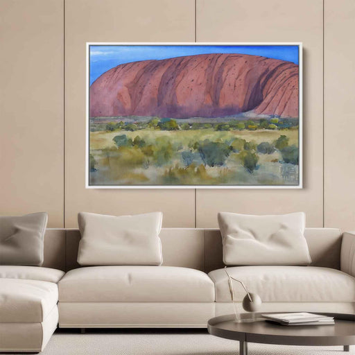 Watercolor Uluru #115 - Kanvah