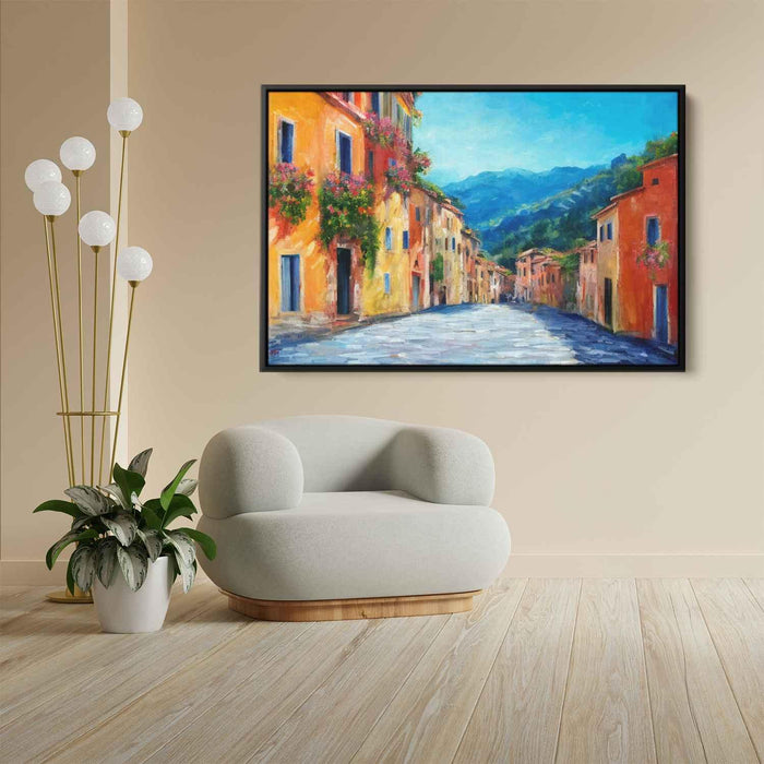 Abstract Portofino Streets #123 - Kanvah