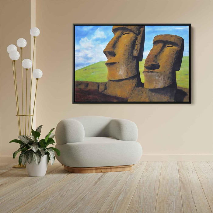 Abstract Moai of Easter Island #112 - Kanvah