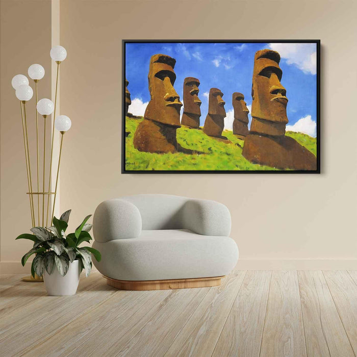 Abstract Moai of Easter Island #113 - Kanvah