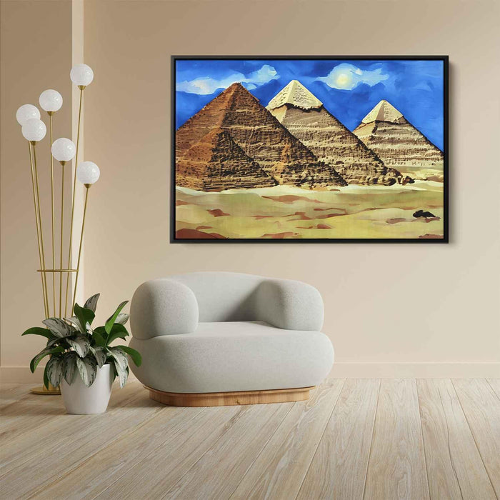 Abstract Pyramids of Giza #123 - Kanvah