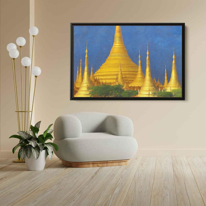 Abstract Shwedagon Pagoda #106 - Kanvah