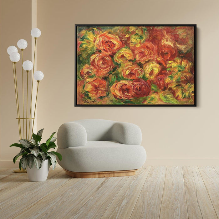 Armful of Roses by Pierre-Auguste Renoir - Canvas Artwork