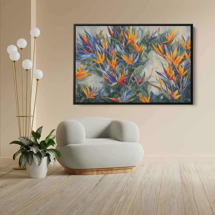 Contemporary Oil Birds of Paradise #105 - Kanvah
