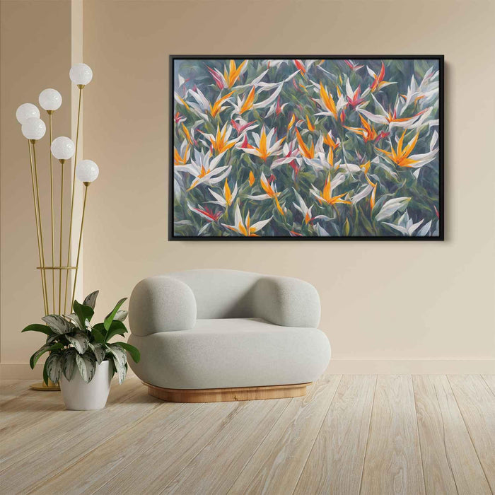 Contemporary Oil Birds of Paradise #106 - Kanvah