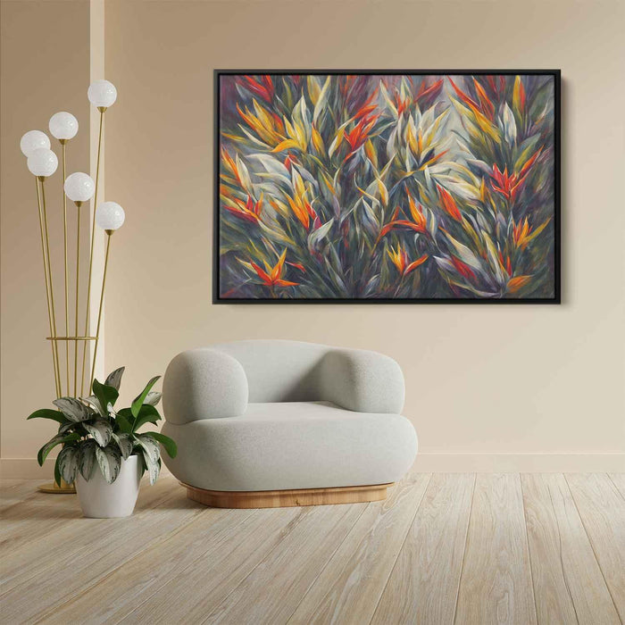 Contemporary Oil Birds of Paradise #123 - Kanvah