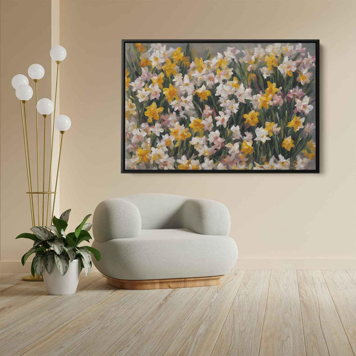 Contemporary Oil Daffodils #106 - Kanvah