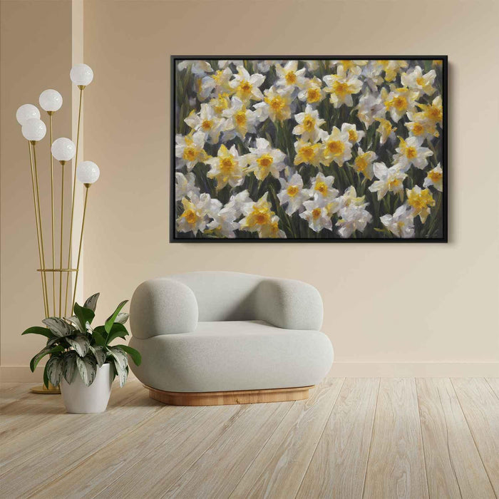 Contemporary Oil Daffodils #108 - Kanvah