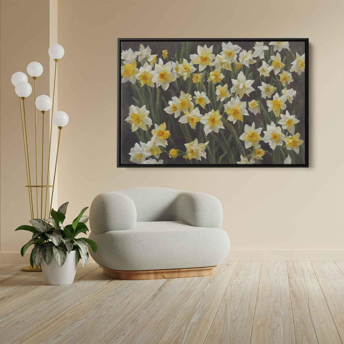 Contemporary Oil Daffodils #110 - Kanvah