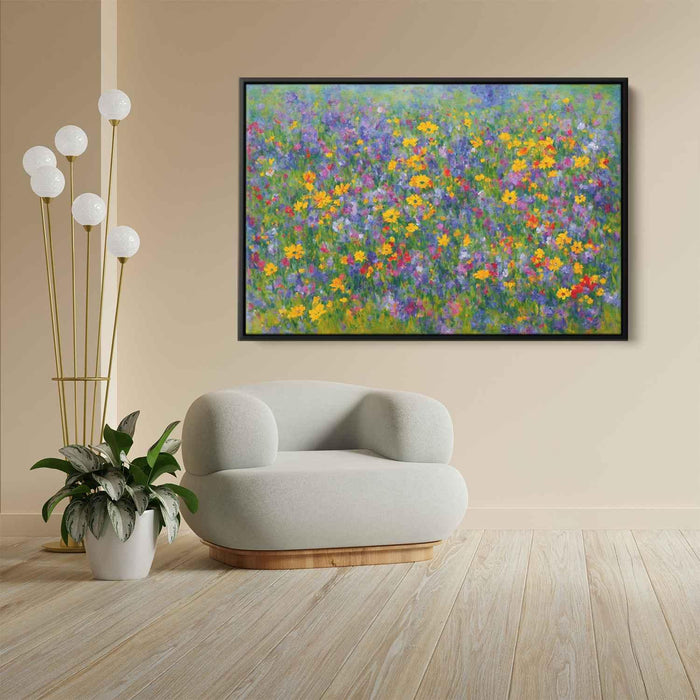 Cubist Oil Wild Flowers #113 - Kanvah