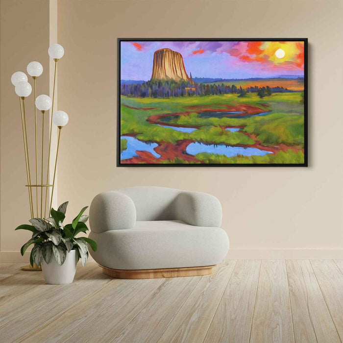 Impressionism Devils Tower #106 - Kanvah