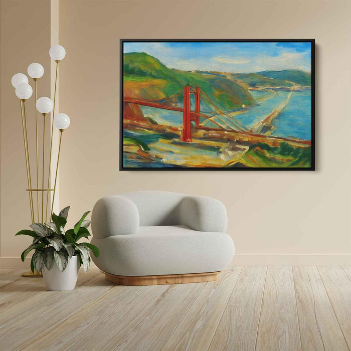 Impressionism Golden Gate Bridge #106 - Kanvah