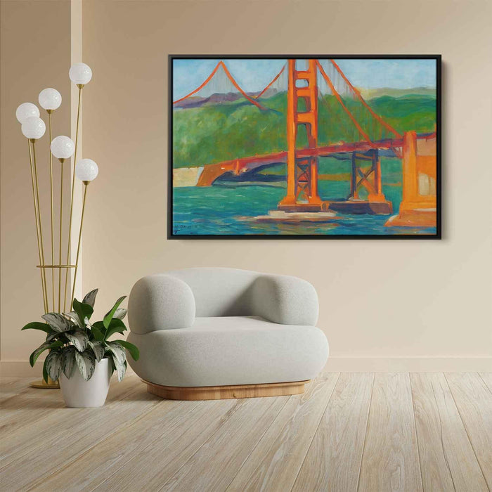 Impressionism Golden Gate Bridge #108 - Kanvah