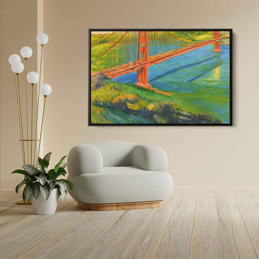 Impressionism Golden Gate Bridge #115 - Kanvah