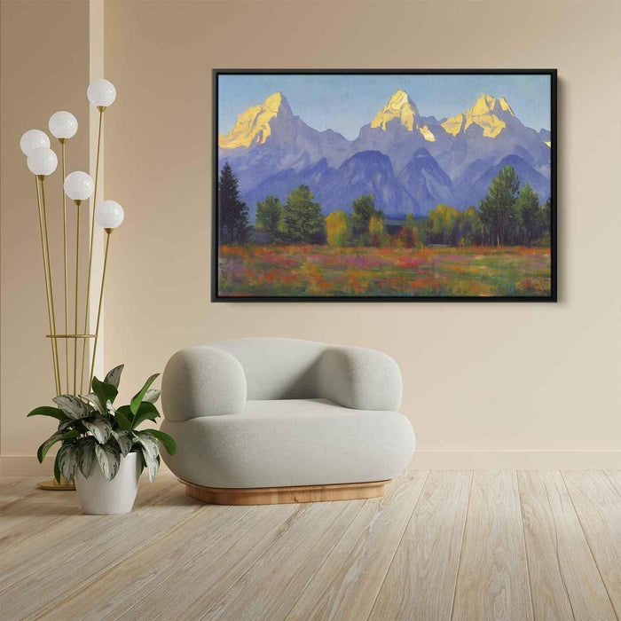 Impressionism Grand Tetons #123 - Kanvah