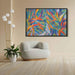 Impressionist Oil Birds of Paradise #105 - Kanvah