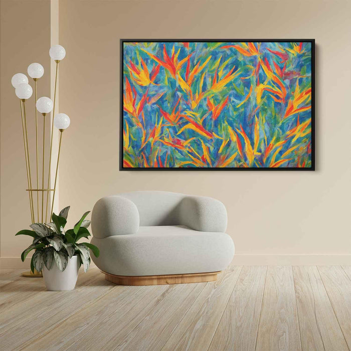 Impressionist Oil Birds of Paradise #108 - Kanvah