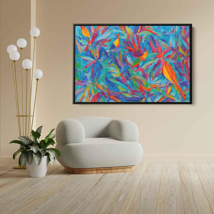 Impressionist Oil Birds of Paradise #112 - Kanvah