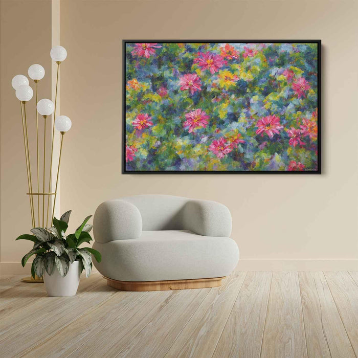 Impressionist Oil Tropical Flowers #115 - Kanvah
