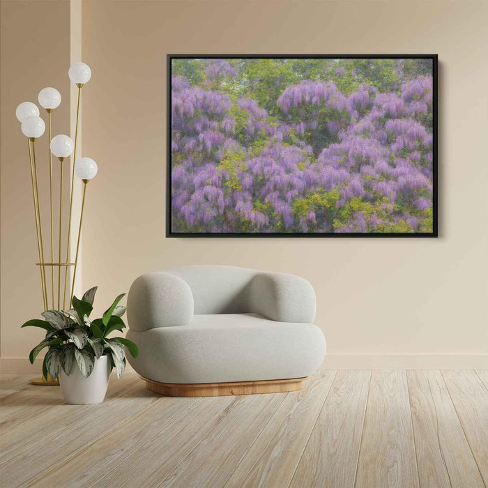 Impressionist Oil Wisteria #106 - Kanvah