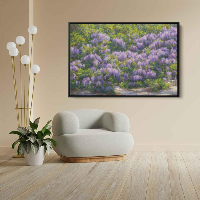 Impressionist Oil Wisteria #110 - Kanvah