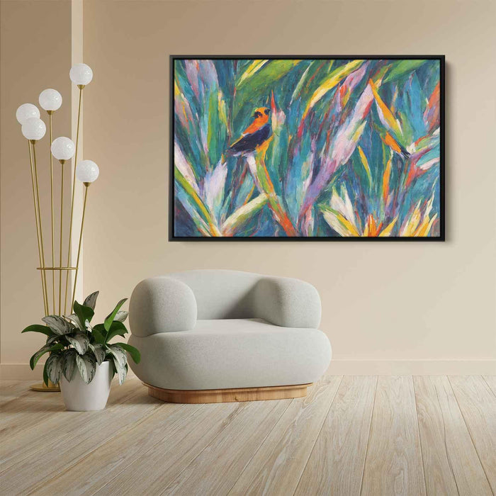 Birds of Paradise Oil Painting #113 - Kanvah