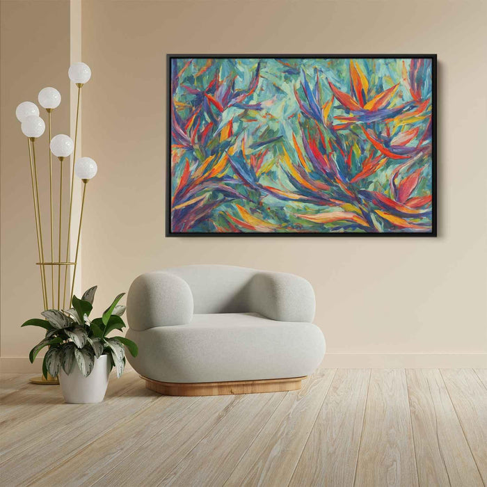 Birds of Paradise Oil Painting #123 - Kanvah