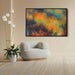 Orange Abstract Print #105 - Kanvah