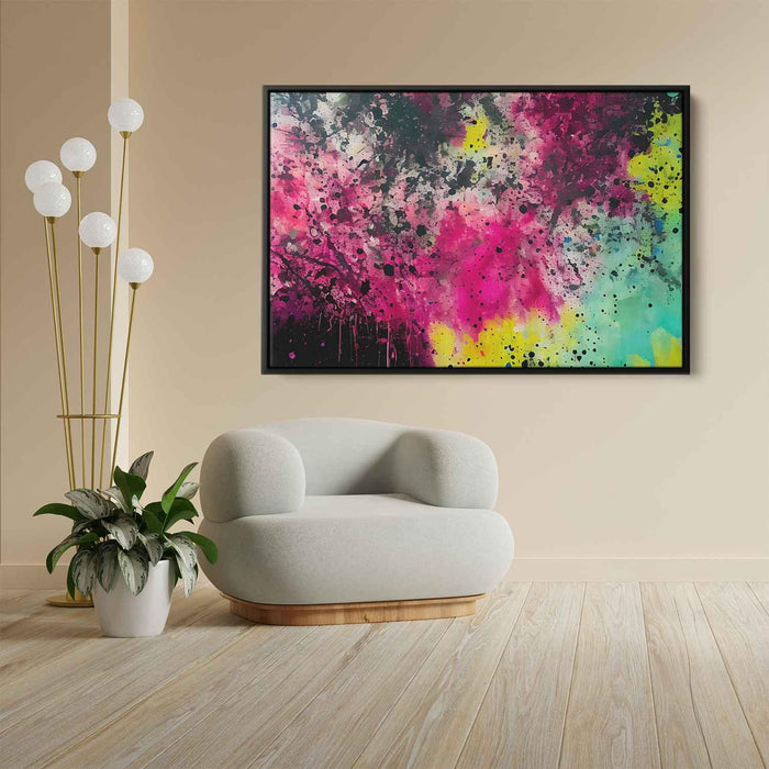 Pink Abstract Splatter #112 - Kanvah